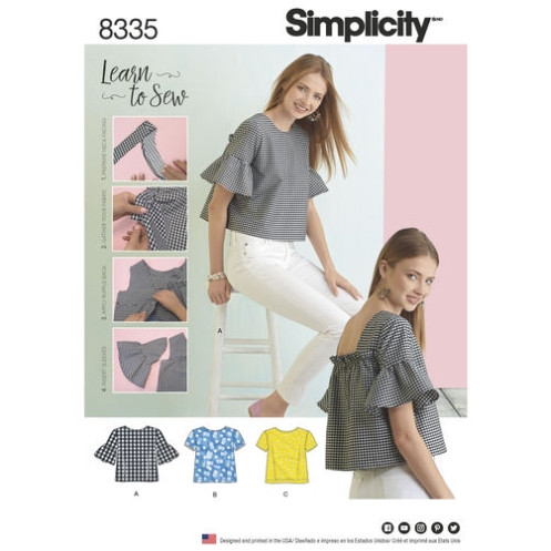 S8335 Damen Top, Simplicity