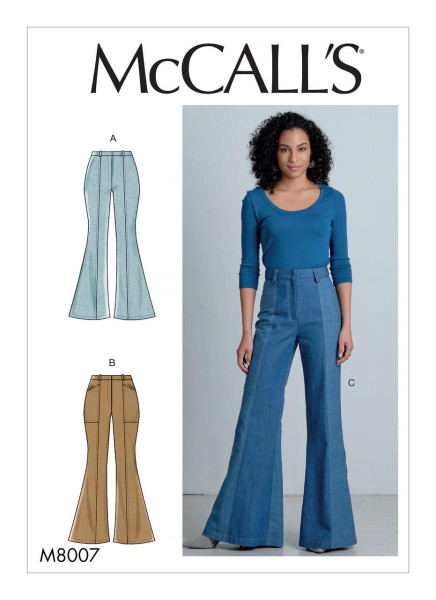 M8007 Damen Hose, Schnittmuster von McCalls