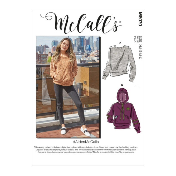 M8070 Sweatshirt, McCalls