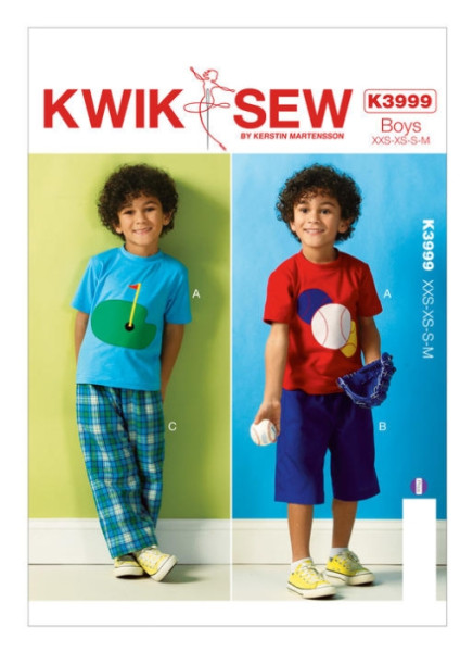 Jungen Hose Shorts, KwikSew K3999