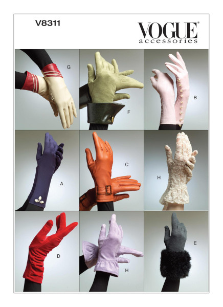 Vogue V8311 Handschuhe