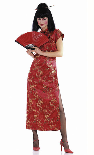 2773 Suzi Wong, Asia-Kleid &, Burda