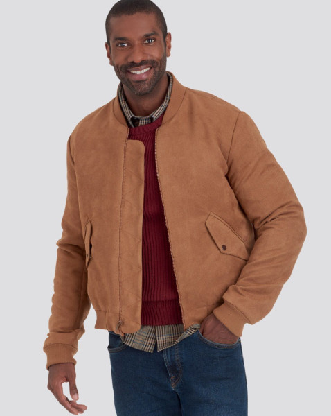 9190 Gefütterte Jacke für Herren , Simplicity