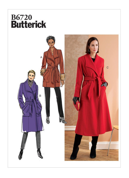 B6720 Damen Gürtel, Butterick