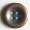 190105 Vollmetallknopf, kupfer, Größe 15, Dill