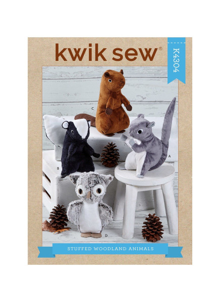 K4304 Tiere Wald, KwikSew