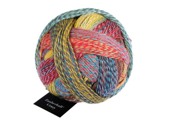 Zauberball®Crazy 2429 Tapetenwechsel 75% Schurwolle